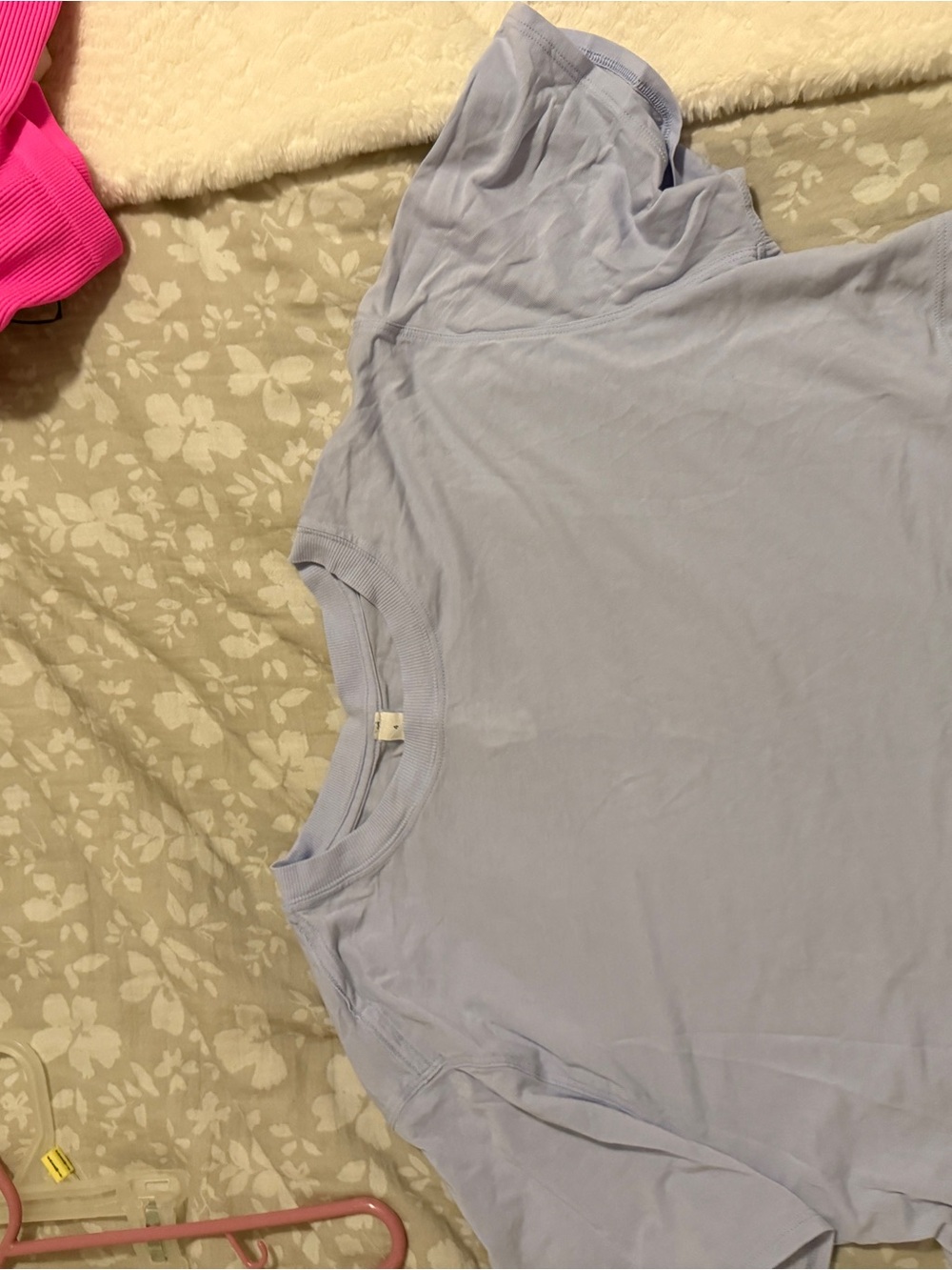 lululemon athletica Lavender Short Sleeve Tee